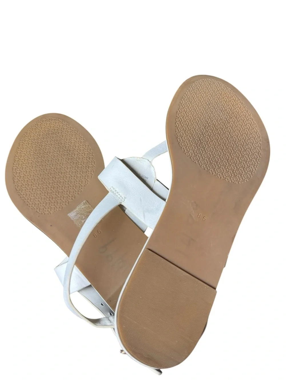 Tory Burch,  Leather Hold Medallion Sandals